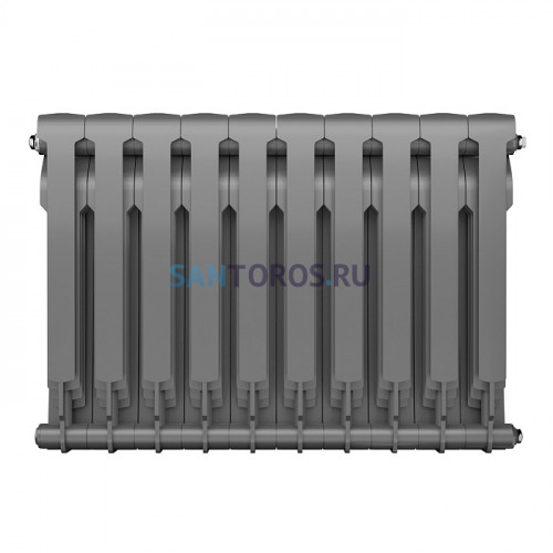 Радиатор Royal Thermo 500 х 10 секций BiLiner Silver Satin биметаллический секционный НС-1176315